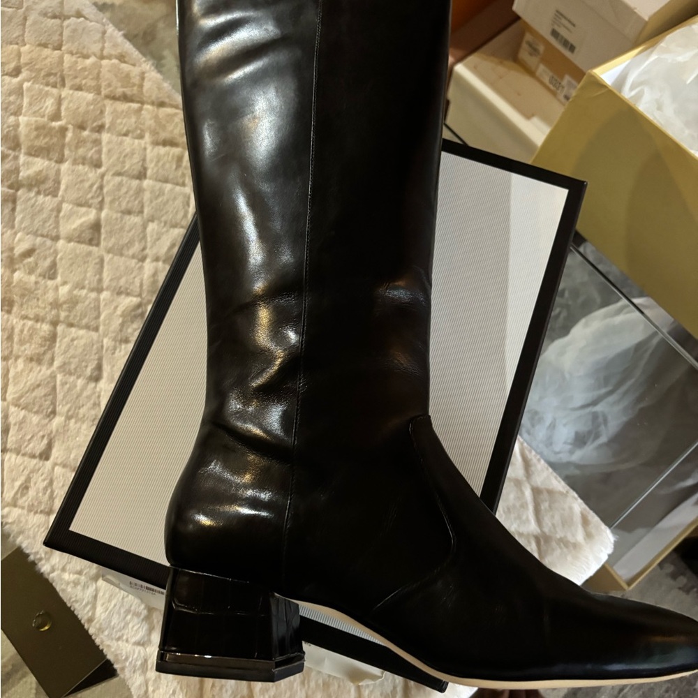 Michael Kors Black Heeled Boots